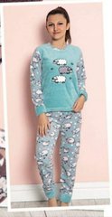 Пижама детская теплая флис и махра | ТМ. SNC art 20302-1 | ростовка - 5шт 20302-1 фото