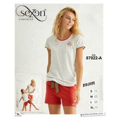 Женская пижама футболка и шортики Sexen, Турция art. 87022-A 87022-A фото