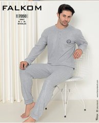 Мужская пижама теплая плотный интерлок TM. Falkom art. 7050-1 7050-1 фото