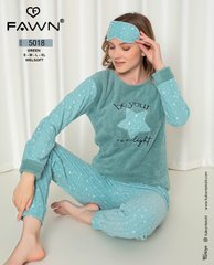 Пижама теплая флис и махра ТМ. FAWN art.5018 F5018 фото