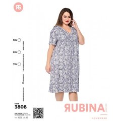 Жіноча сорочка супер великого розміру з віскози. Rubina Secret art.3808 3808 фото