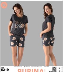Женская пижама шортики и футболка от TM. Rubina Secret art.5219 5219 фото