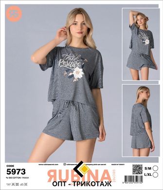 Женская пижама шортики и футболка от TM. Rubina Secret art.5973 5973 фото