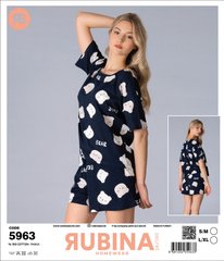 Женская пижама шортики и футболка от TM. Rubina Secret art.5963 5963 фото