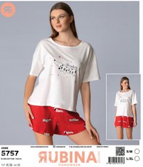 Женская пижама шортики и футболка от TM. Rubina Secret art.5757 5757 фото