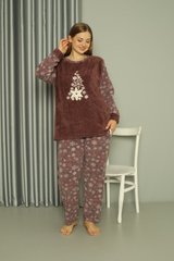 Пижама батал теплая флис и махра | ТМ. SNC art 20666-1 1_20666 фото