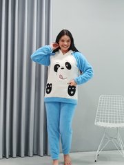 Пижама панда женская теплая махровая ТМ. SNC art 20644-2 2_20644 фото