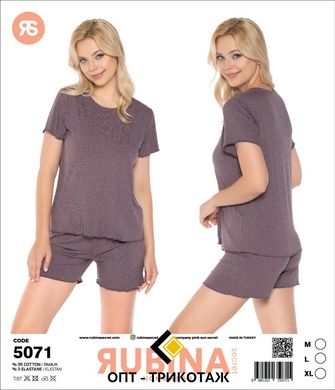 Женская пижама шортики и футболка от TM. Rubina Secret art.5071 5071 фото