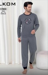 Мужская пижама теплая плотный интерлок TM. Falkom art. 7004 7050 фото