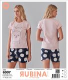 Женская пижама шортики и футболка от TM. Rubina Secret art.6007 6007 фото