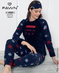 Пижама теплая флис и махра ТМ. FAWN art.5009-2 F5009-2 фото