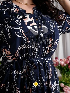 Літня сукня супер батал - Туніка штапель Туреччина. JEN art. 02227-2 2227 фото