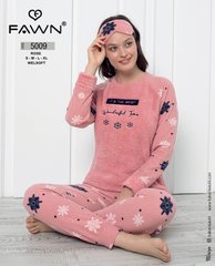 Пижама теплая флис и махра ТМ. FAWN art.5009-3 F5009-3 фото