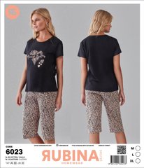 Жіноча піжама з бриджами Rubina Secret Туреччина art. 6023 6023 фото