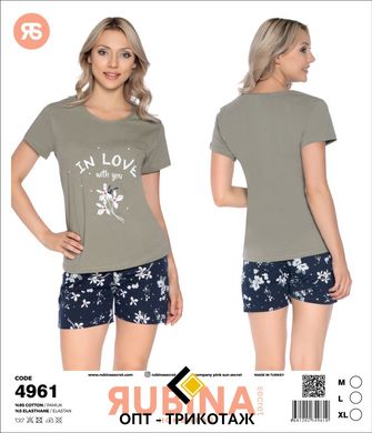 Жіноча піжама шортики та футболка від TM. Rubina Secret art.4961 4961 фото