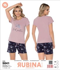 Женская пижама шортики и футболка от TM. Rubina Secret art.5041 4961 фото