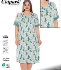 Комфортна жіноча сорочка великого розміру з віскози Cotpark арт. 13632 13632 фото
