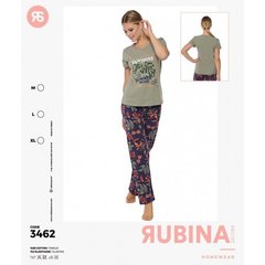 Женская пижама штаны и футболка Rubina Secret Турция art. 3462 3462 фото
