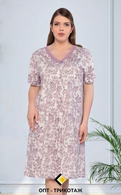 Жіноча нічна сорочка із віскози супер великий розмір Сotpark art 12136 12136 фото