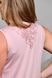 Женская ночная рубашка цвет Пудра большого размера из вискозы Сotpark art. 10611 10611 фото 3