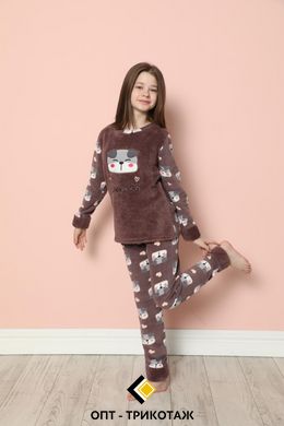 Пижама детская теплая флис и махра | ТМ. SNC art 20205-1 | ростовка - 5шт 20205-1 фото