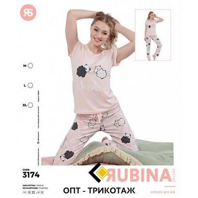 Женская пижама футболка и штаны Rubina Secret art. 3174 3174 фото