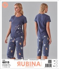 Жіноча піжама з бриджами Rubina Secret Туреччина art. 6015 6015 фото