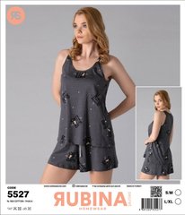 Женская пижама шортики и футболка от TM. Rubina Secret art.5527 5527 фото