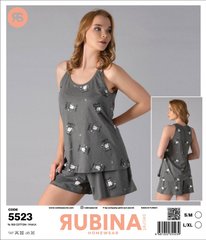 Женская пижама шортики и футболка от TM. Rubina Secret art.5523 5523 фото