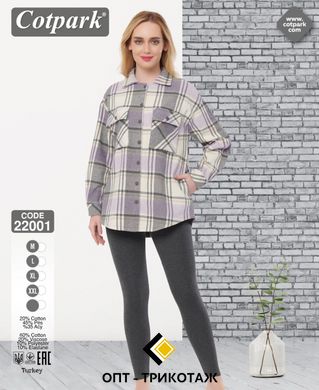 Жіночий комплект сорочка та лосини Cotpark art 22001 . 22001 фото