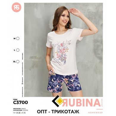 Жіноча піжама шорти та футболка Rubina Secret art.C3700 C3700 фото