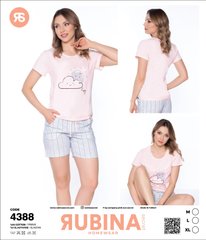 Жіночий комплект з шортами та футболка Rubina Secret art.4388 4388 фото