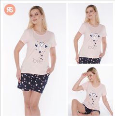 Жіночий комплект з шортами та футболка Rubina Secret art.4575 4575 фото