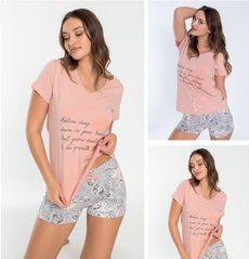 Жіночий комплект з шортами та футболка Rubina Secret art.4266 4266 фото