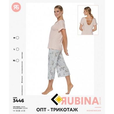 Женская пижама с бриджами из вискозы Rubina Secret, Турция art. 3446 3446 фото