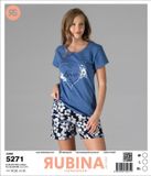 Жіноча піжама шортики та футболка від TM. Rubina Secret art.5271 5211 фото