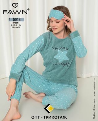 Пижама теплая флис и махра ТМ. FAWN art.5018 F5018 фото