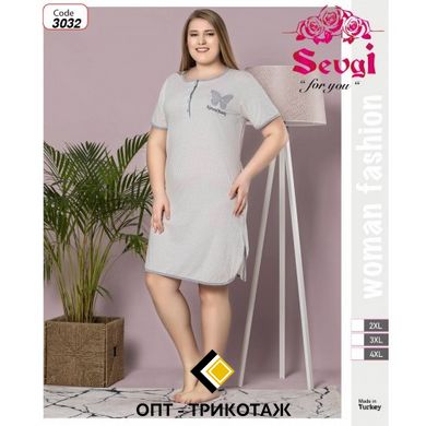 Женская сорочка батал хлопок Турция TM Sevgi art. 3032 3032 фото