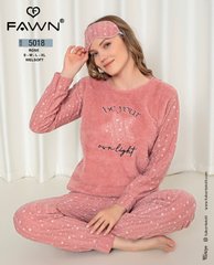 Пижама теплая флис и махра ТМ. FAWN art.5018-1 F5018-1 фото