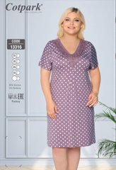Женская сорочка большого размера из вискозы Cotpark art. 13316 13316 фото