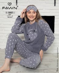Пижама теплая флис и махра ТМ. FAWN art.5007-1 F5007-1 фото