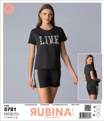 Женская пижама шортики и футболка от TM. Rubina Secret art.5781 5781 фото