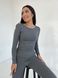 Термобілизна жіноча комплект сірого кольору TM. Cotpark 9010-06 фото 8