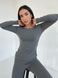 Термобілизна жіноча комплект сірого кольору TM. Cotpark 9010-06 фото 7