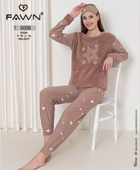 Пижама теплая флис и махра ТМ. FAWN art.5008-2 2_F5008 фото