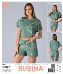 Женская пижама шортики и футболка от TM. Rubina Secret art.5667 5667 фото