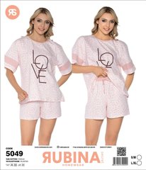 Женская пижама шортики и футболка от TM. Rubina Secret art.5049 5049 фото