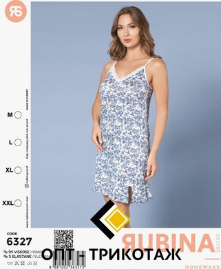 Жіноча нічна сорочка із віскози Rubina Secret art. 6327 6327 фото