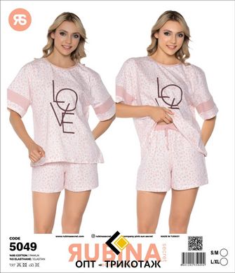 Жіноча піжама шортики та футболка від TM. Rubina Secret art.5049 5049 фото