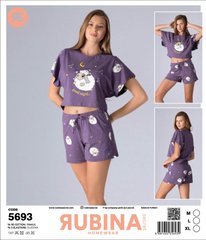Жіноча піжама шортики та футболка від TM. Rubina Secret art.5693 5693 фото
